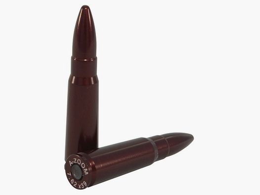 A-Zoom Pufferpatrone Aluminium eloxiert 7,62x39 2er Pack