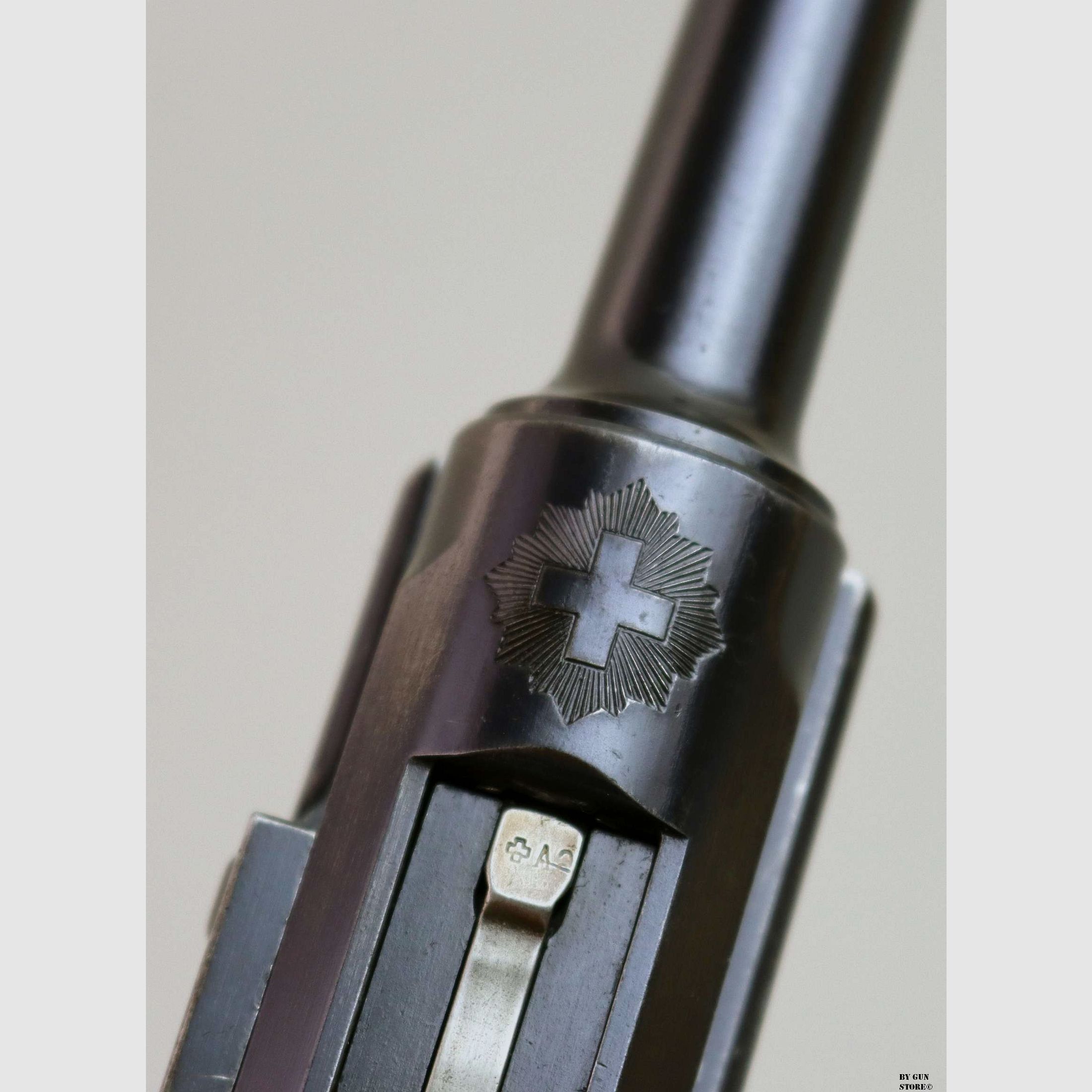 Pistole Luger DWM Mod. 1900 Militär Kal. 7,65 Pb. Seriennr. 1888, Bild 9 von 15