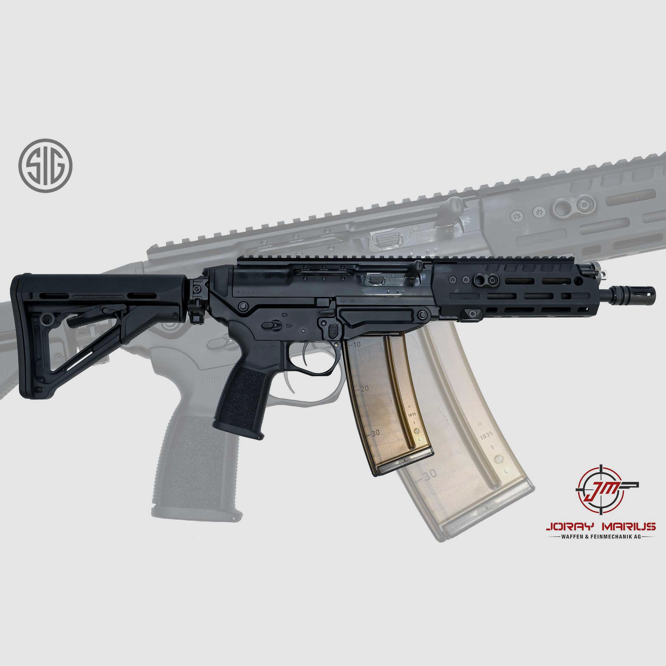 SIG Sauer SG563 SB semiautomatico 5.56 NATO 9", immagine 2 di 2