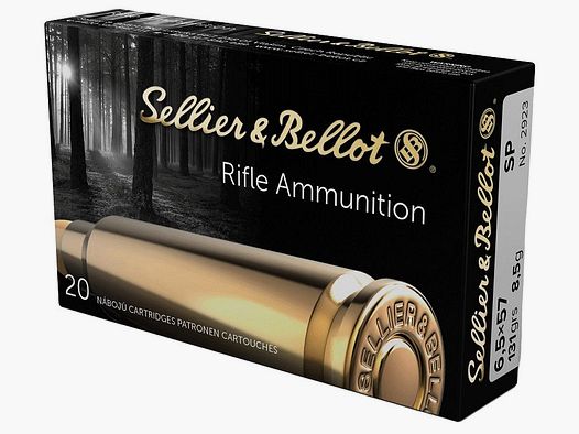Balles Sellier & Bellot Soft Point - Cal. 6.5X57