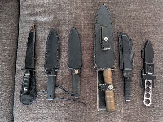Knife Set Hunting Knife etc.