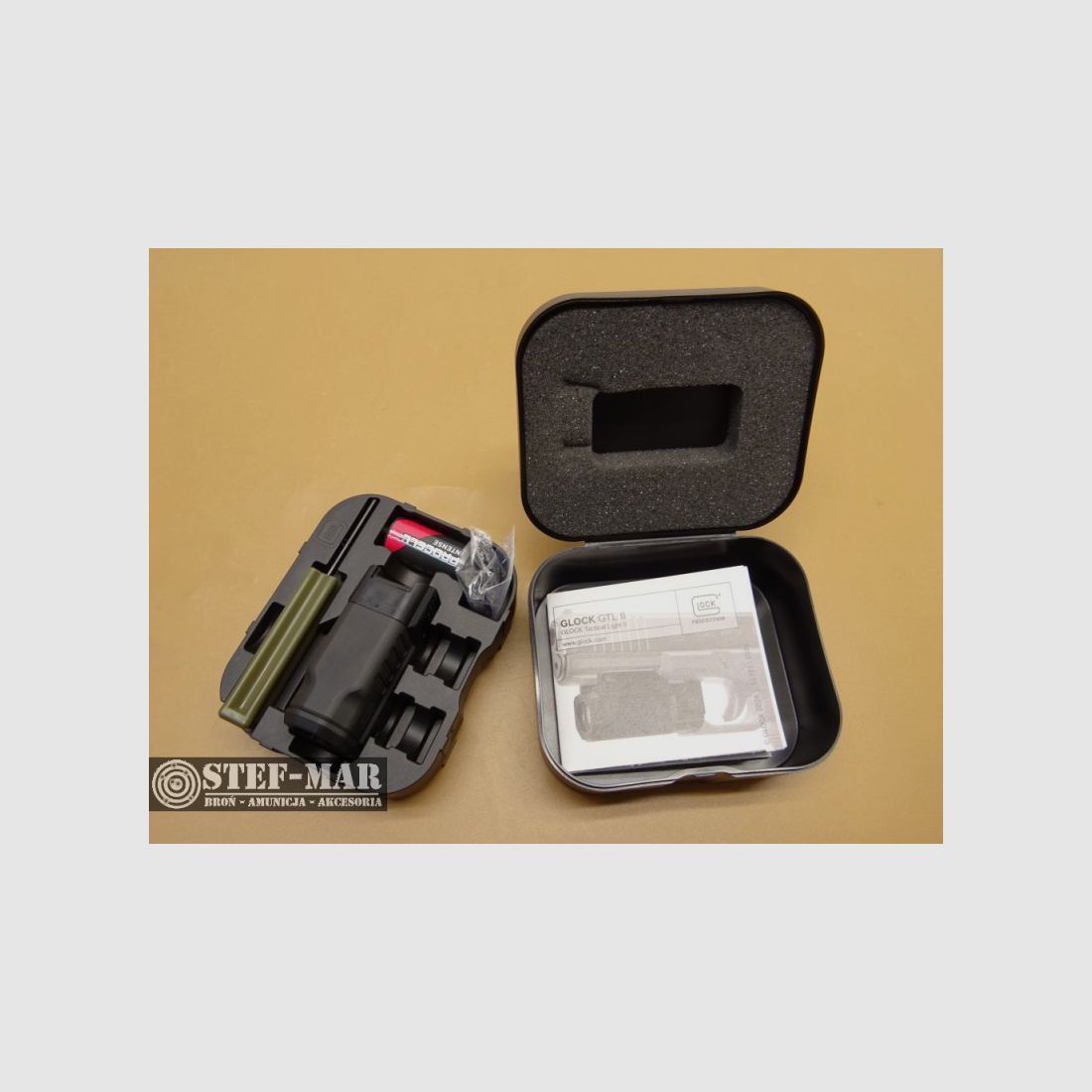 Taktische Pistolenlampe GTL II Glock Tactical Light, schwarz [XS5], Bild 10 von 10