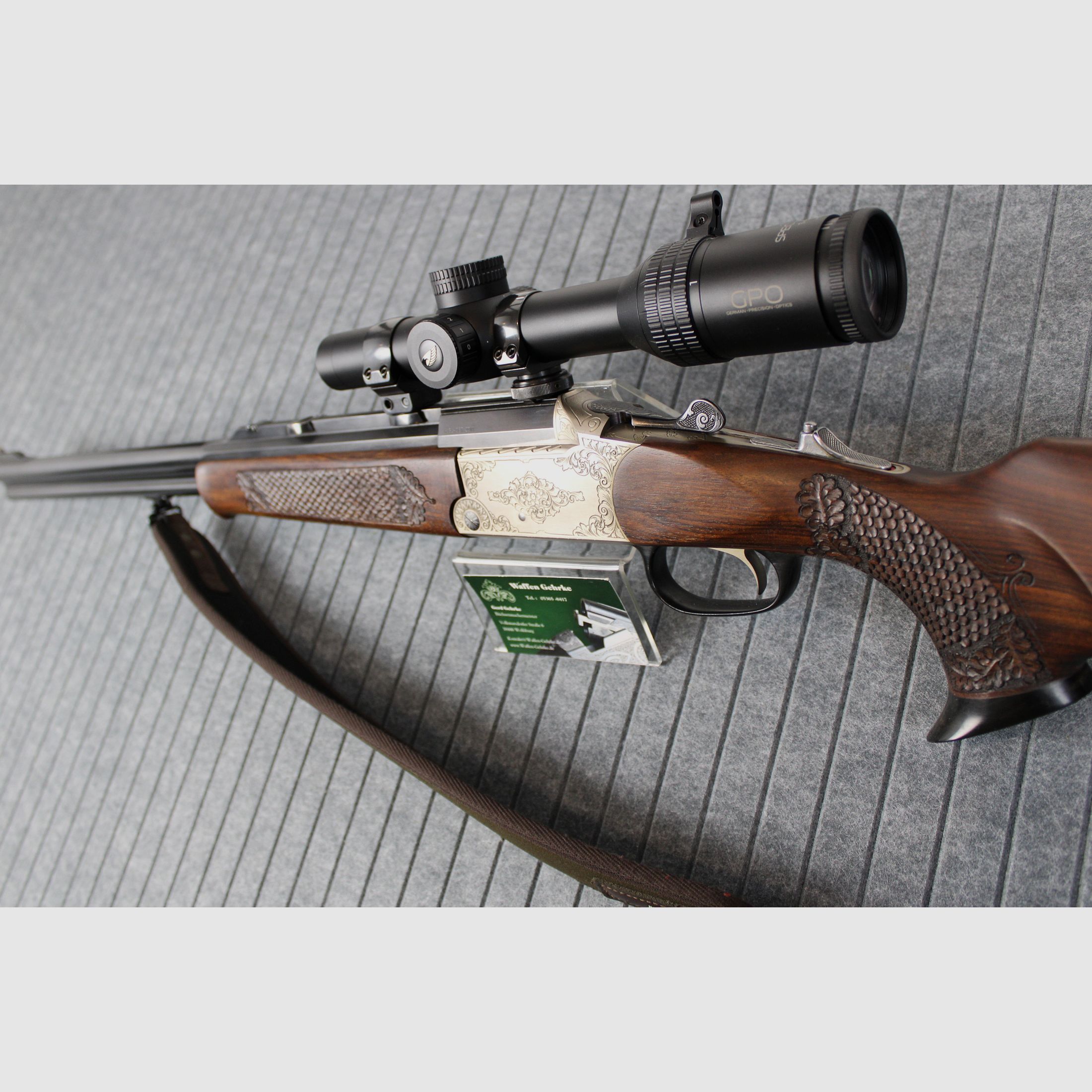 Blaser Bockdoppelbüchse .30-06 Spr. GPO Spectra 8X 1-8X24i