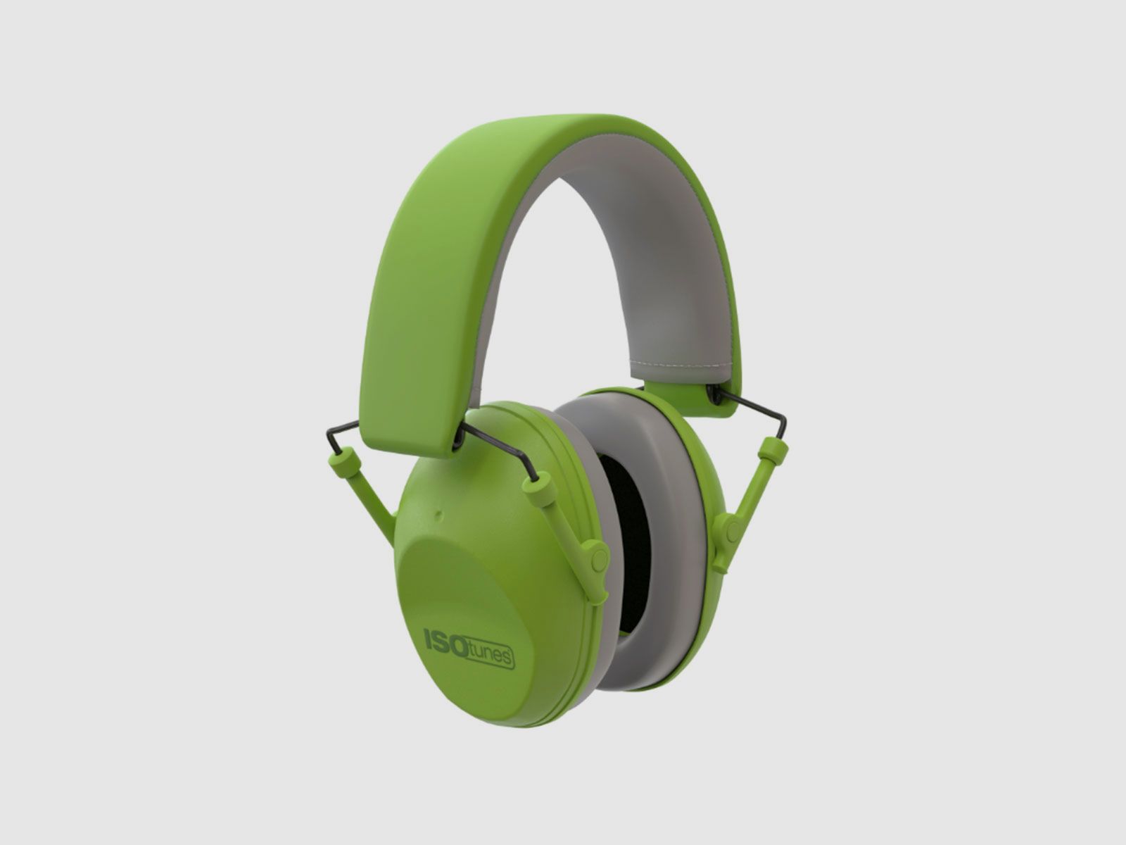 HEARING PROTECTION – ISOTUNES – JUNIOR DEFENDER PASSIVE FOLDABLE FOR KIDS GREEN COLOR, image 1 of 4