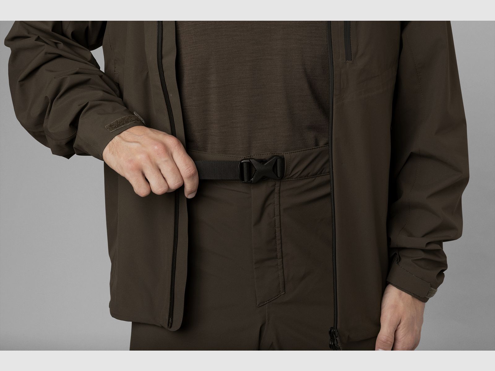Härkila Logmar HWS Pantaloni ripiegabili Willow green 32'', immagine 5 di 10