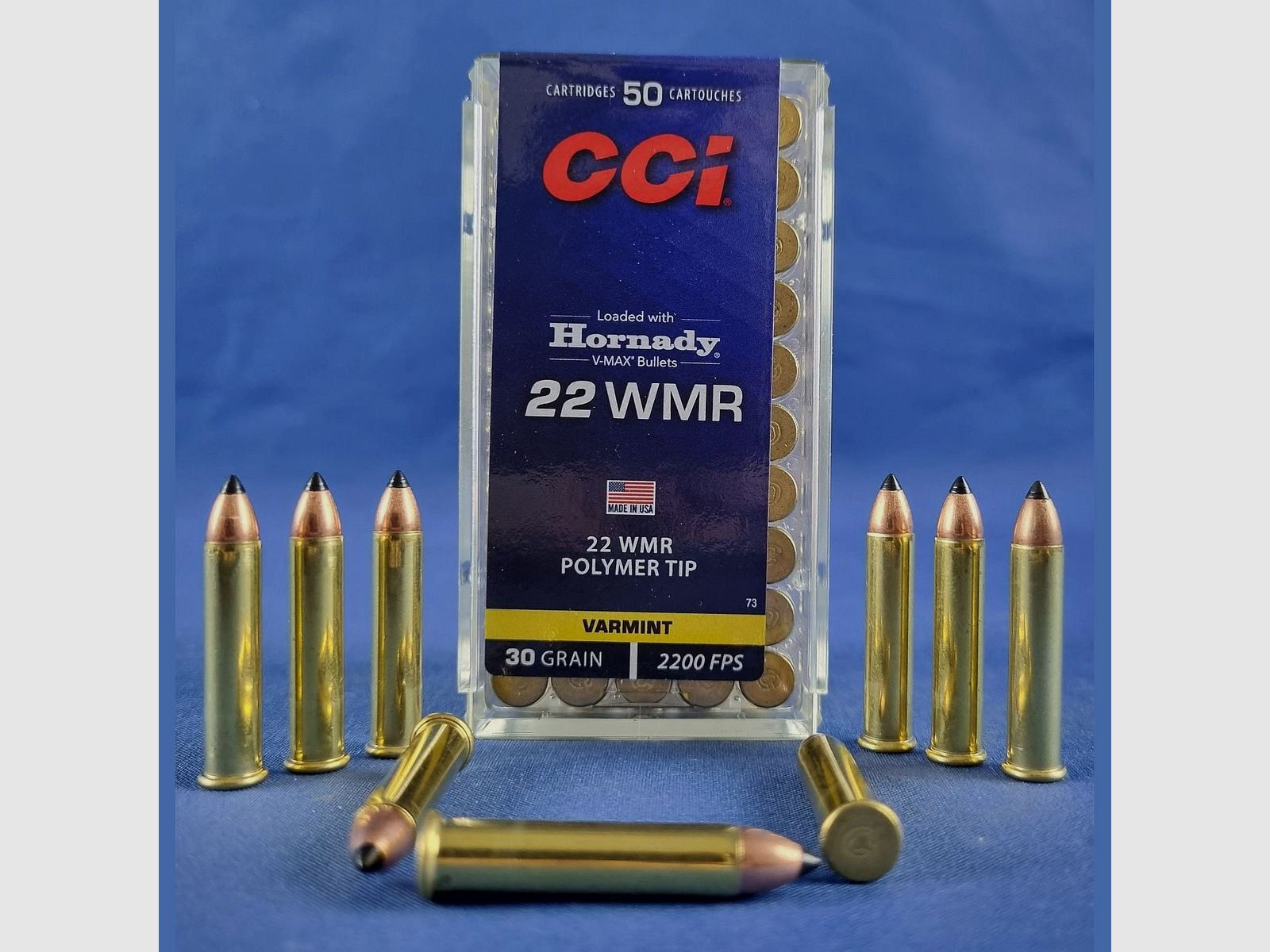 CCI 22 WMR V-MAX 30grs 1,9g POLY TIP