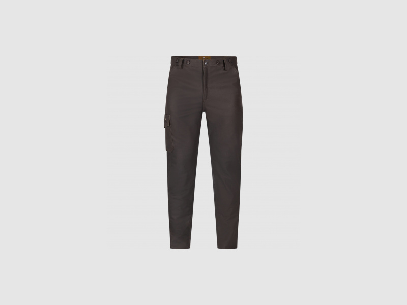 il Lago Prestige Nubuck Leather Pants Sprinz Men (Brown) | 50