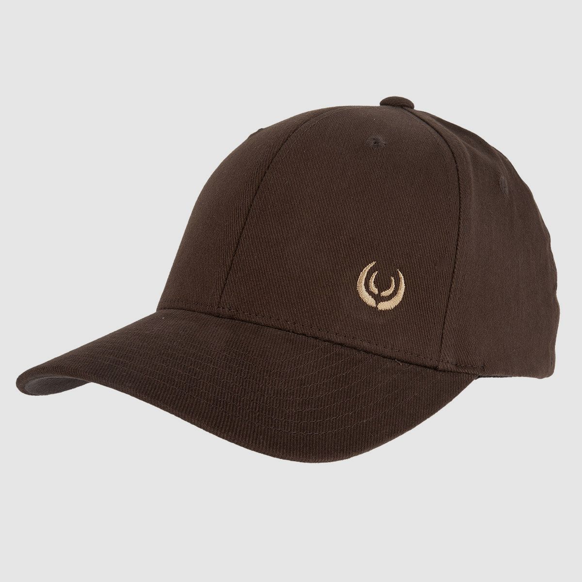 KEYLER Flexfit-Cap Dunkelbraun