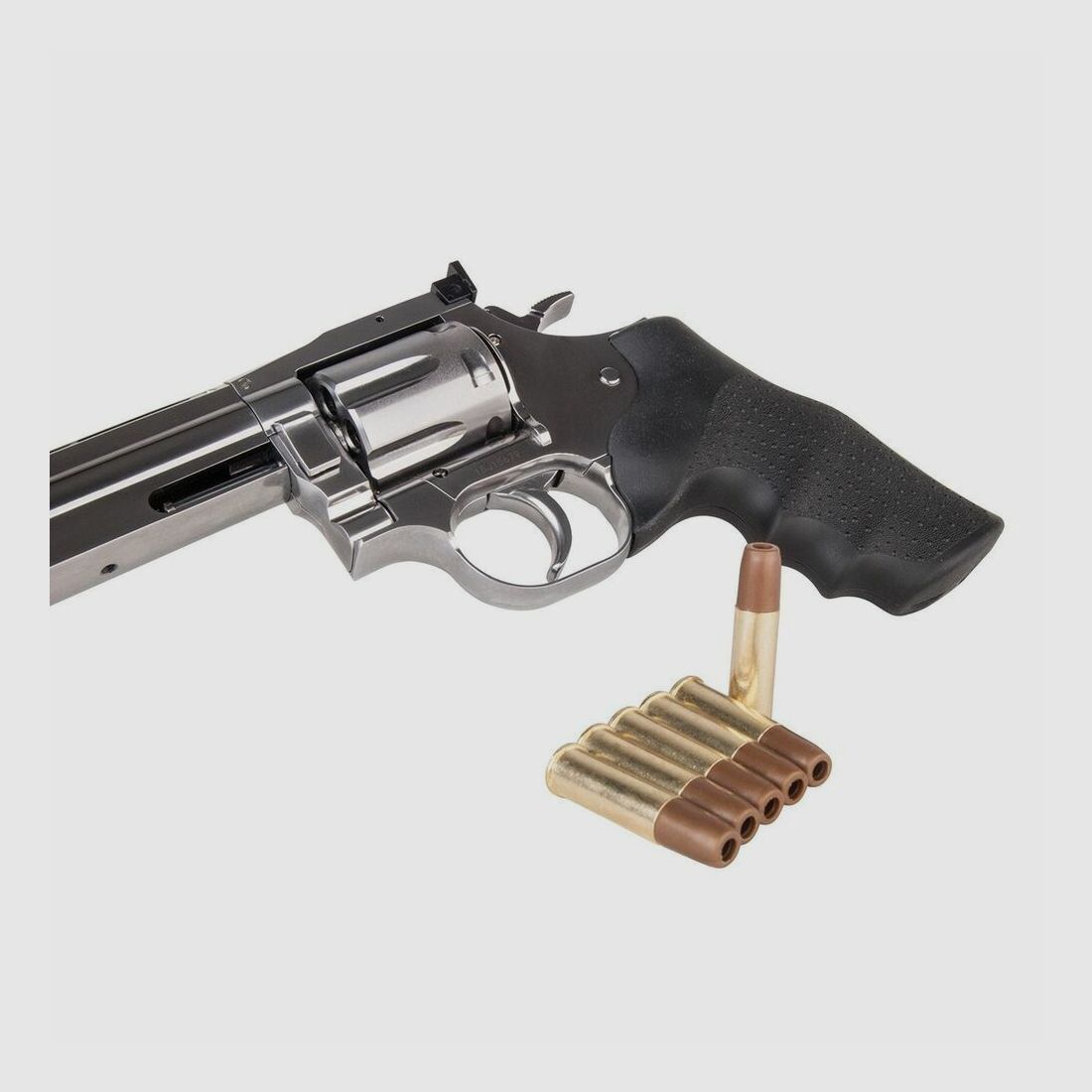 Dan Wesson 715 6" Argent 4,5mm BB Pression d'Air CO2