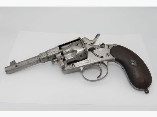 Reichsrevolver M 83 Suhl 10,55 mm stempel wojskowy Bayern
