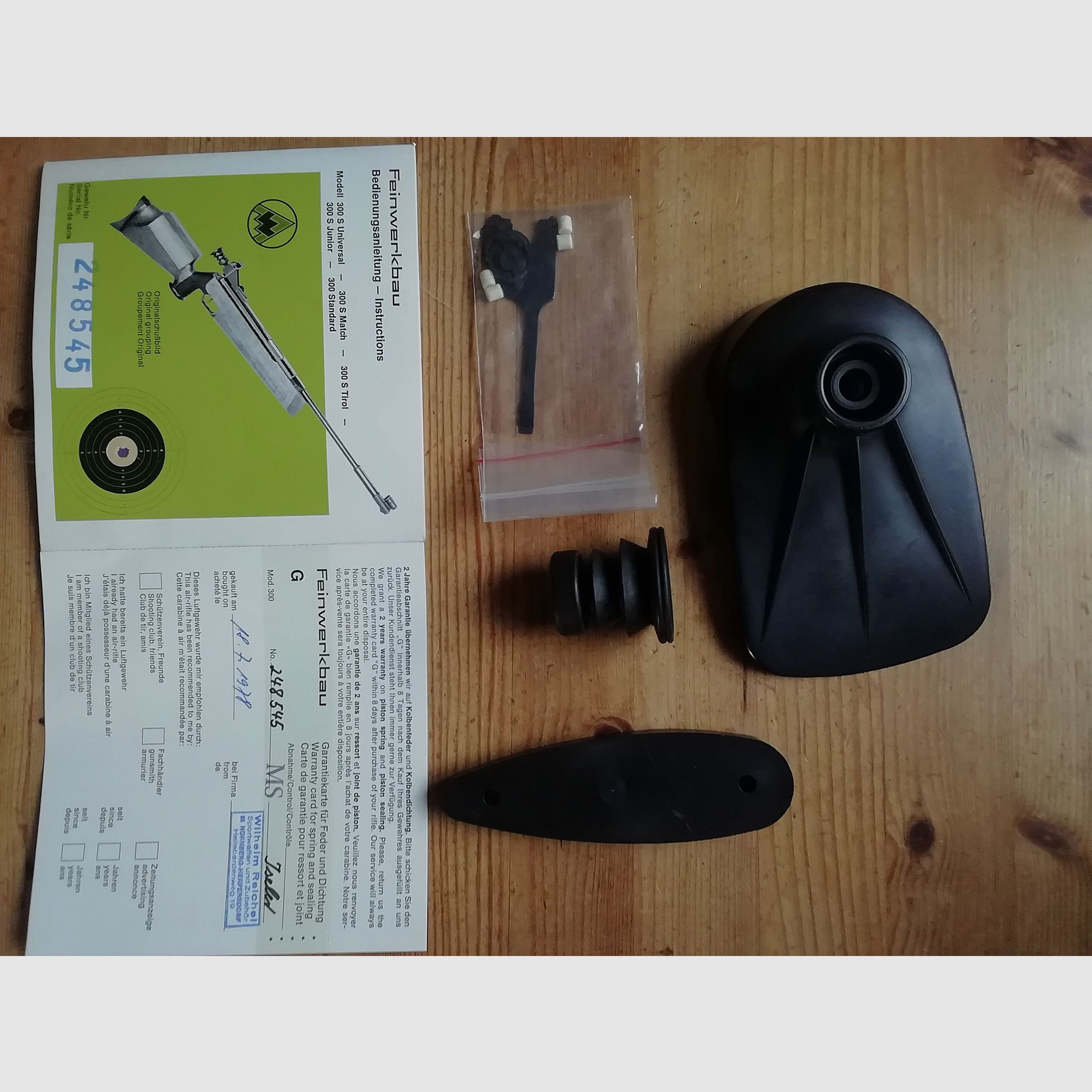 Air rifle Feinwerkbau 300s