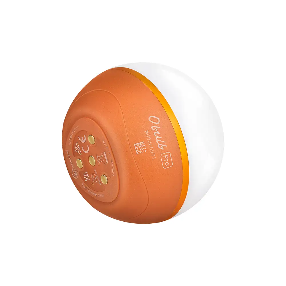 Lumière LED portable avec télécommande Bluetooth Obulb Pro Olight verte, image 20 sur 22
