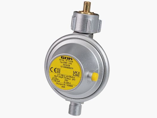 Gasregler 1,5 kg/h KLF x G1/4LH-KN PRV SV