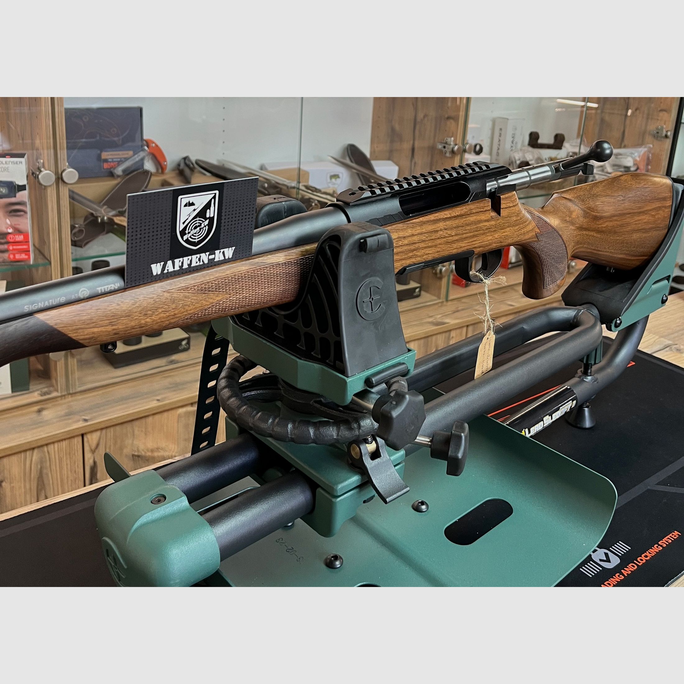 RÖWA Rössler Repetierbüchse Signature .308 Win. mit Luxus Holzschaft M15x1 Linksausführung