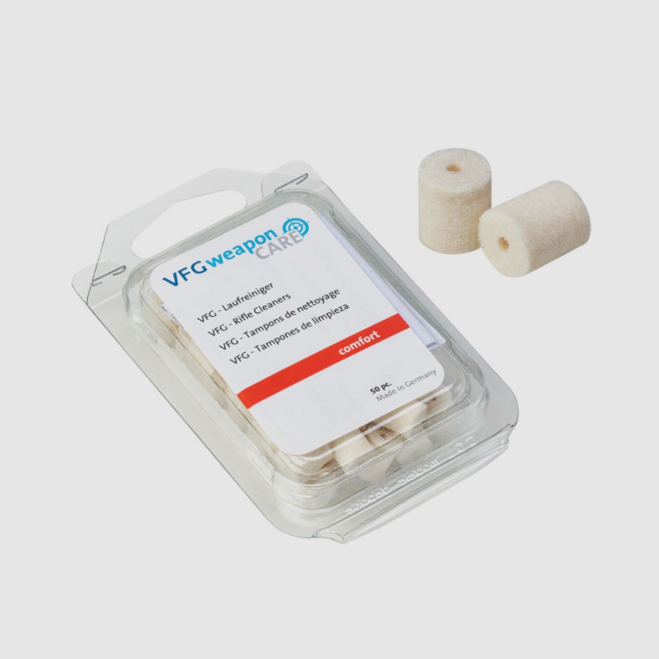 VFG 342627 kal. 9 mm loopreiniger voor geweren Comfort 40 stuks