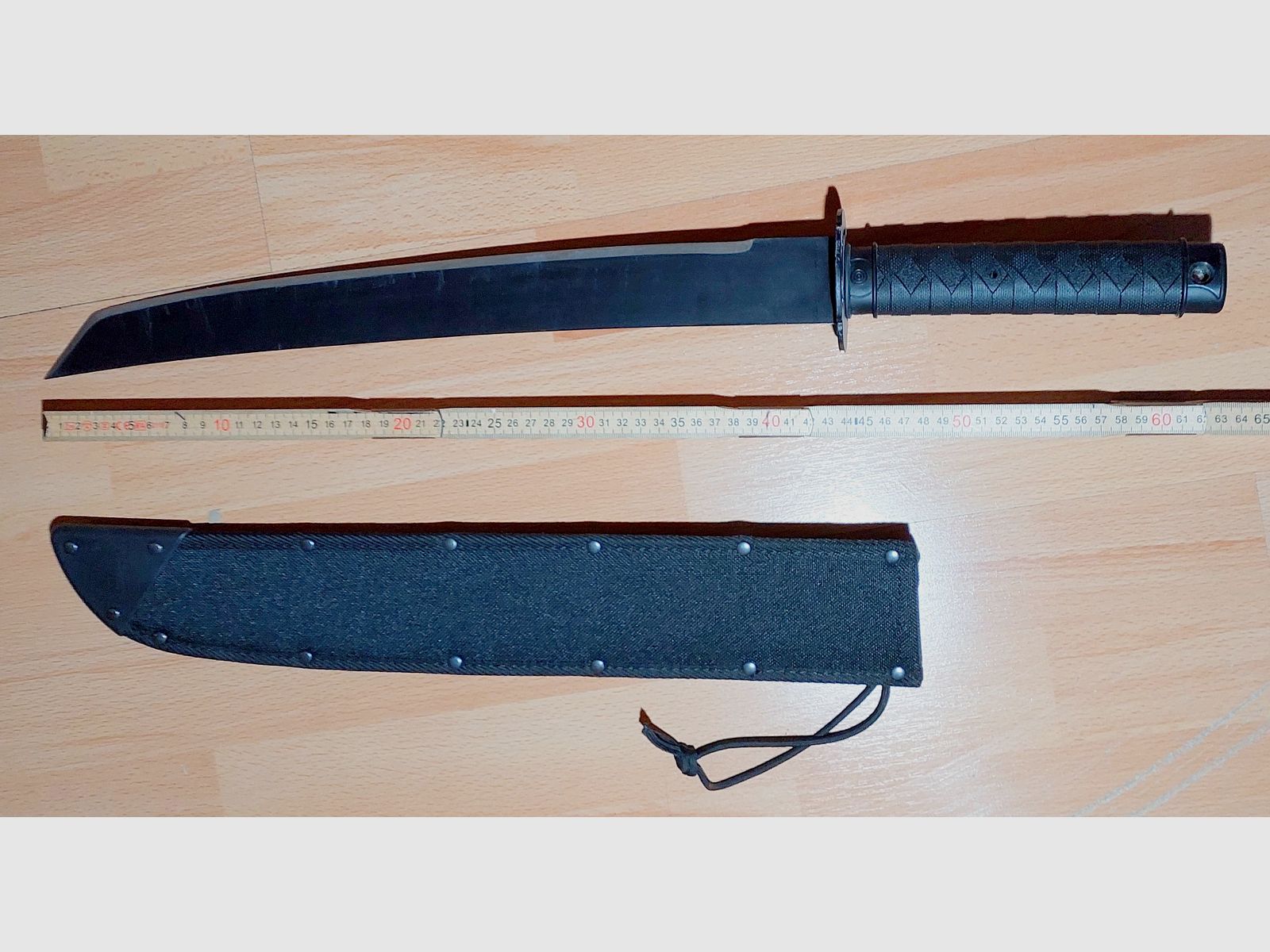 Cold Steel Tactical Wakizashi (piccolo katana) Machete con fodero - Modello 97TKLZ