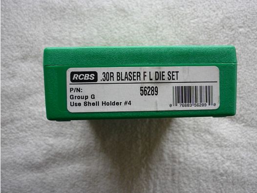 RCBS die set FL .30R Blaser