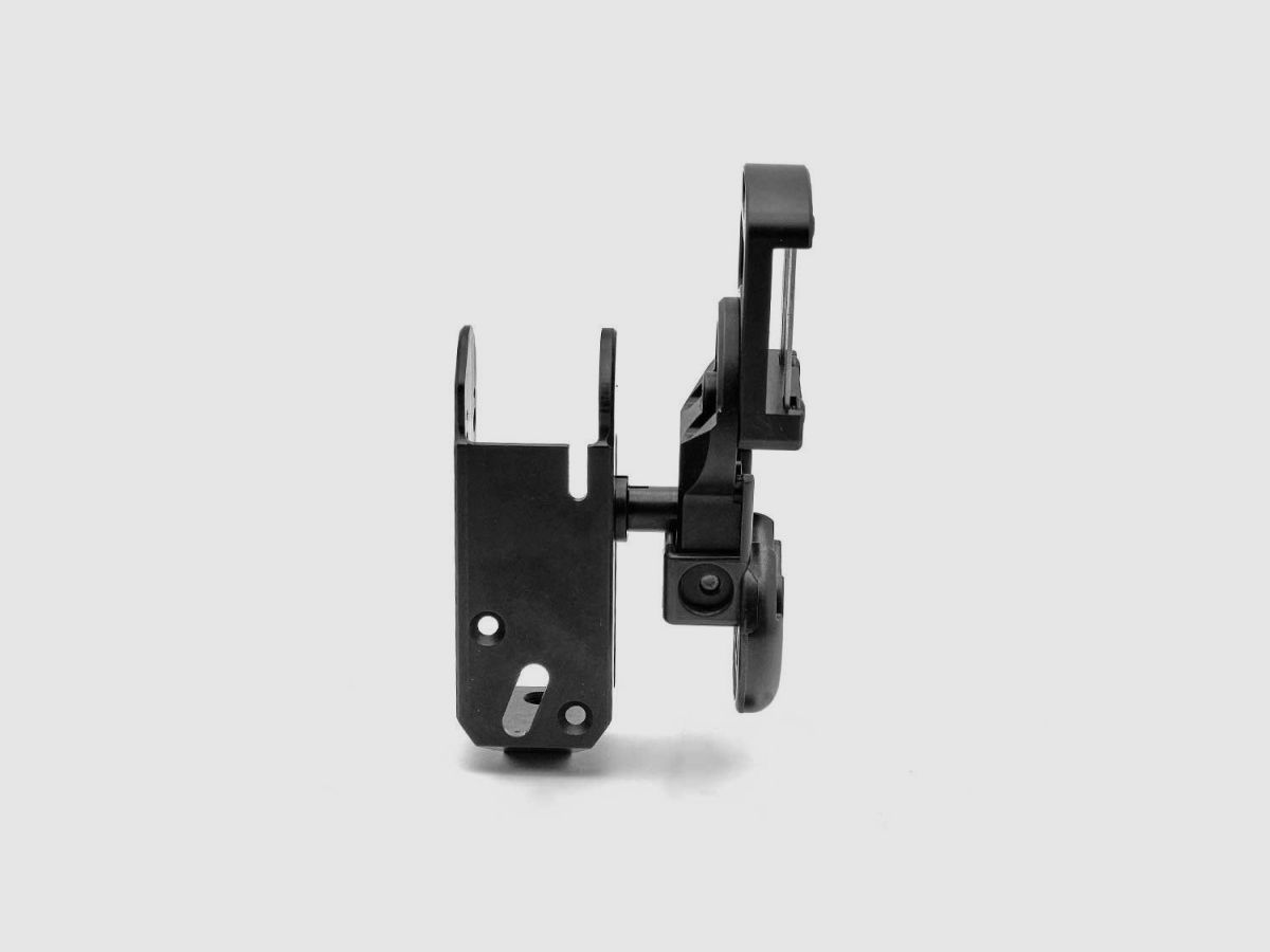 DAA Flex Holster LH Aluminium Assemblage (zonder insertblok en inleg), Kleur: Zwart, afbeelding 3 van 3
