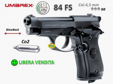 UMAREX BERETTA 84FS CO2 cal. 4,5mm