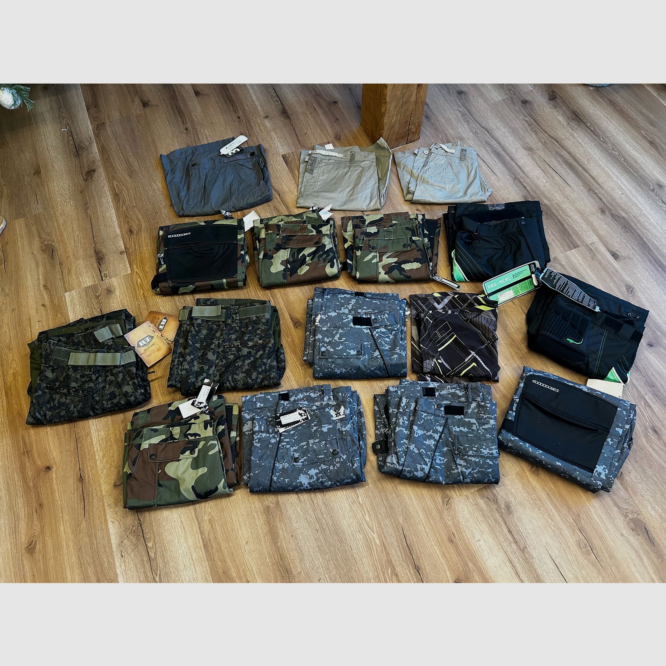 Paintball-Ausrüstung Neuware (Wert 13.000€)