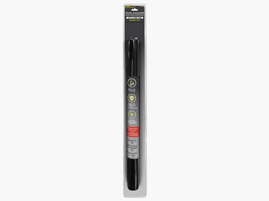 Film solaire électrostatique noir 0,74x3m opacité 5%