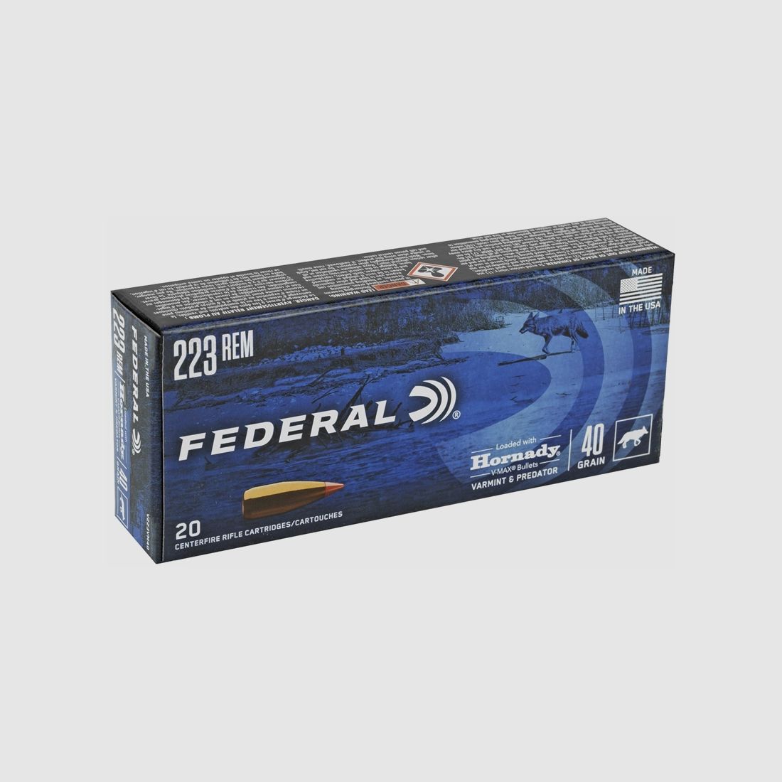 Federal .223 Rem Hornady V-MAX