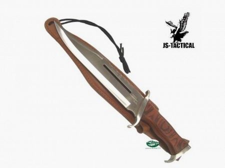 JS TACTICAL Messer RAMBO III H3 feststehende Klinge