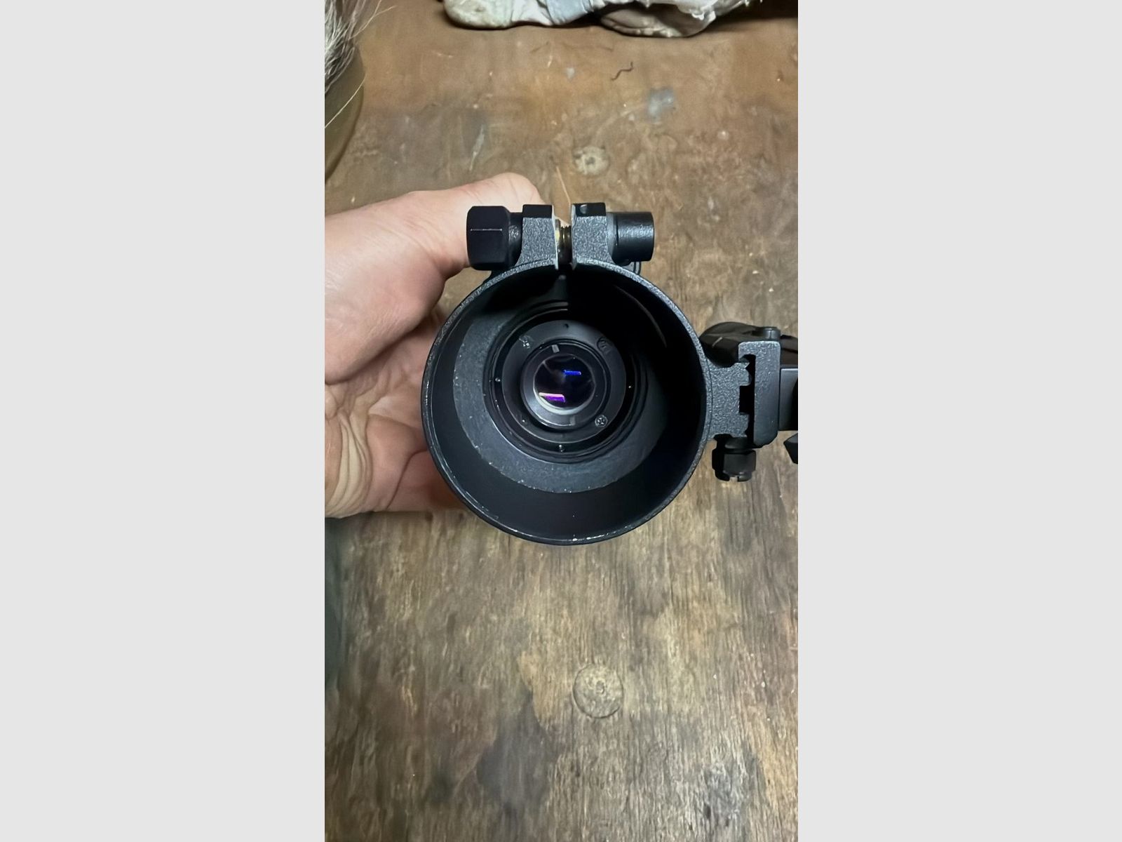 Dipol DN37 pro mini appareil de vision nocturne avec éclairage Nightlux IR-850