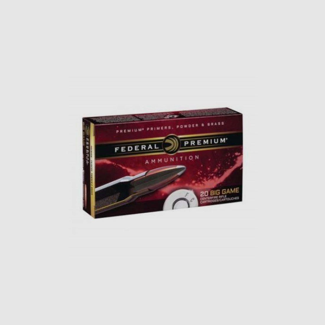 Federal Premium Nosler AccuBond 6,5mm Creedmoor 140GR 20 Patronen