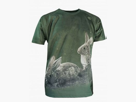 Technisches Jagd-T-Shirt Conejo mit kurzen Ärmeln