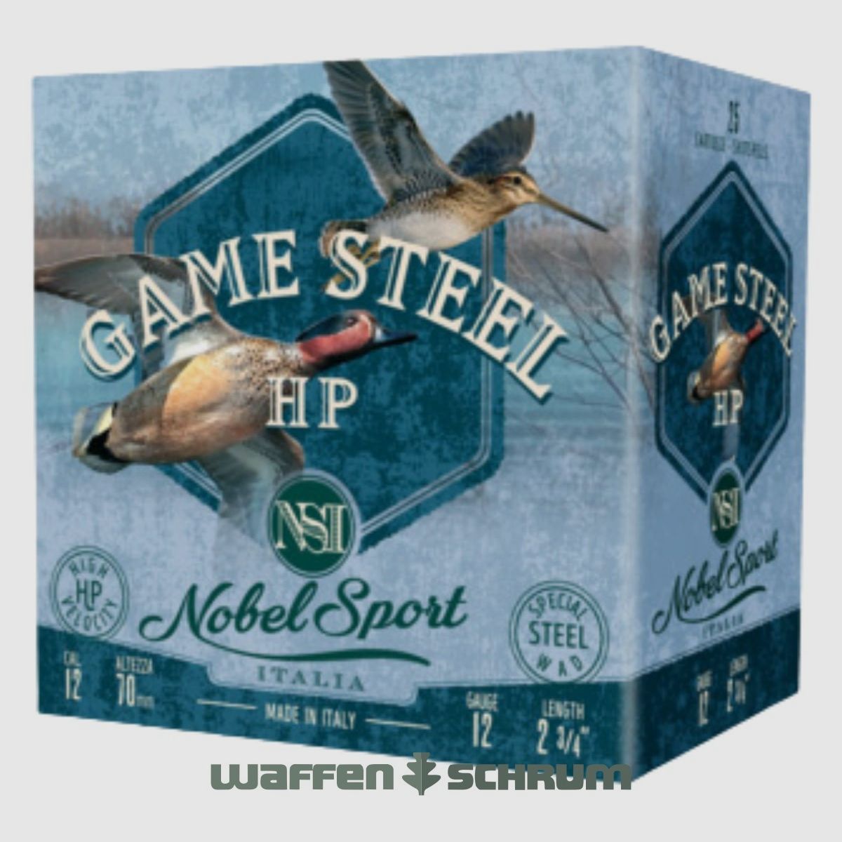 Nobel Sport Italia 12/70 Steel Game 32 HP 3,5mm - 32g