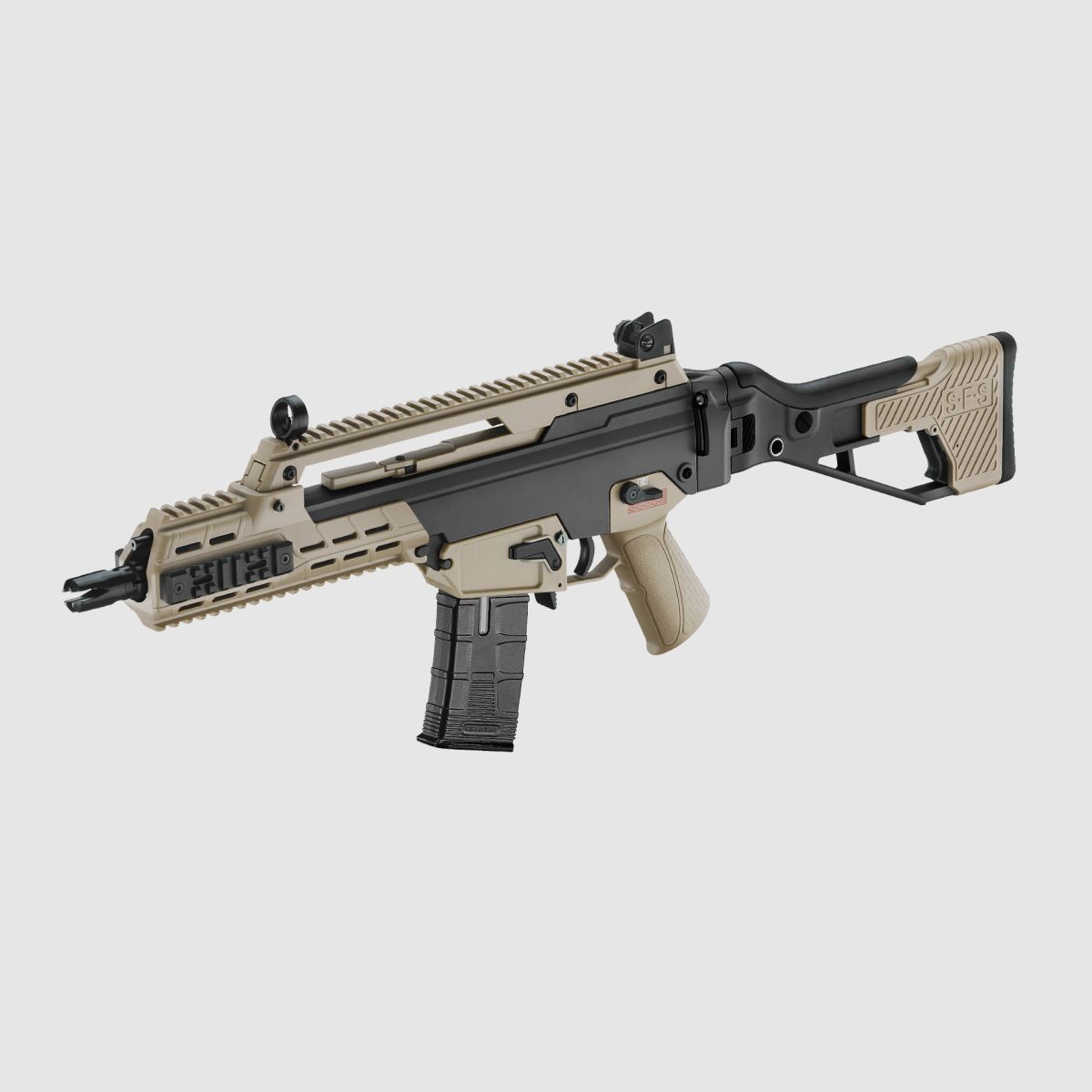 ICS G33 Compact Assault Rifle [ICS-235] SFS Stock Two Tone Wolno od 18 – S-AEG – F
