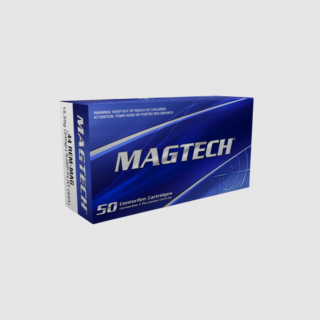 Magtech .44 Magnum SJSP 15,55g/240grs. 50 Patronen