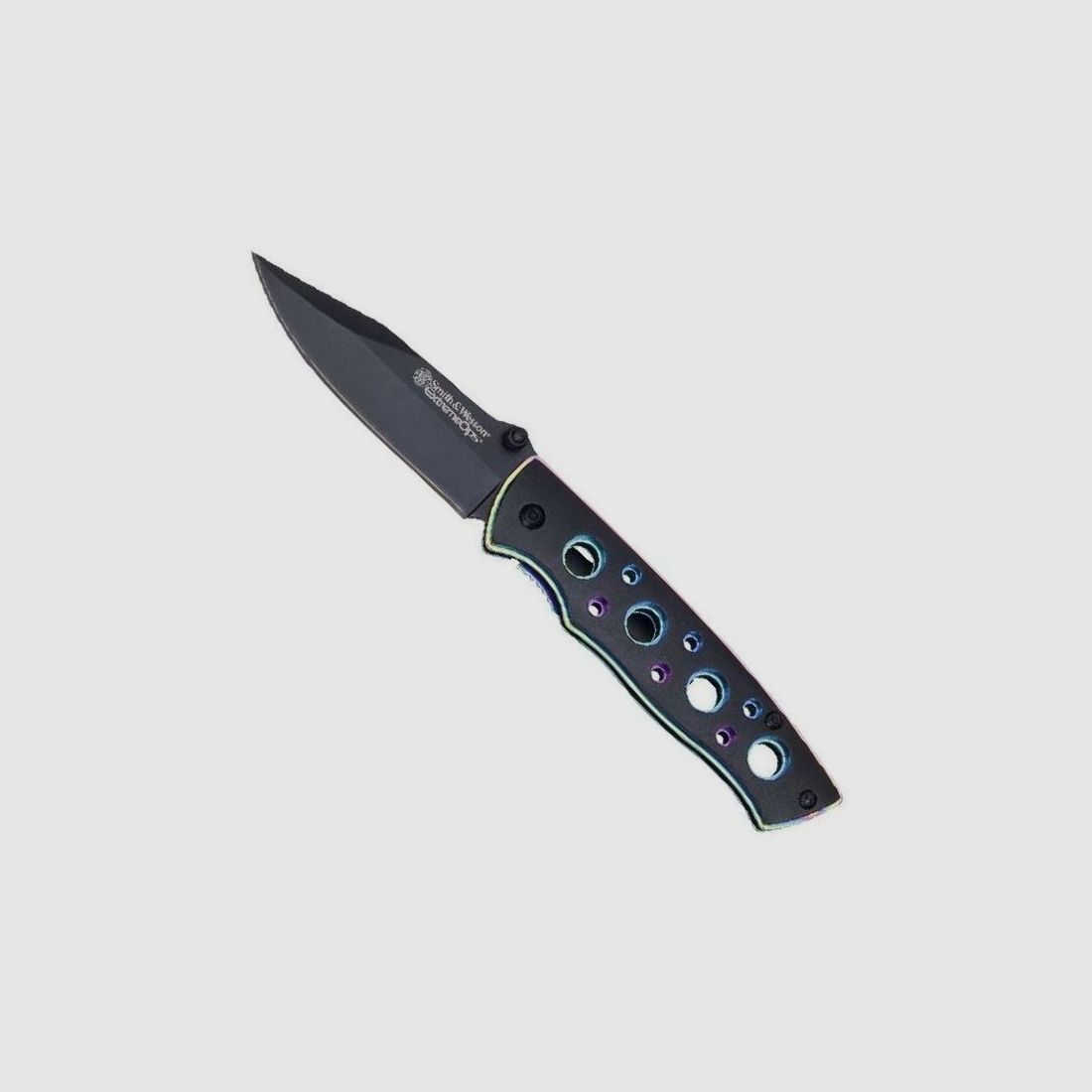 S&W Extreme Ops black Rainbow pocket knife