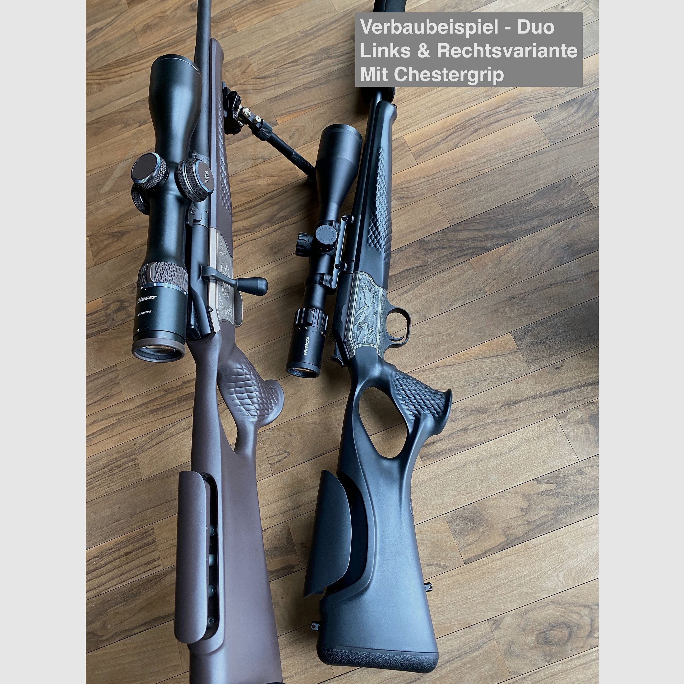 Blaser R93 kolba / kolba z otworami