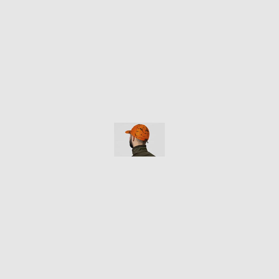 Seeland Avail Camo Cap - InVis orange blaze, image 2 sur 2