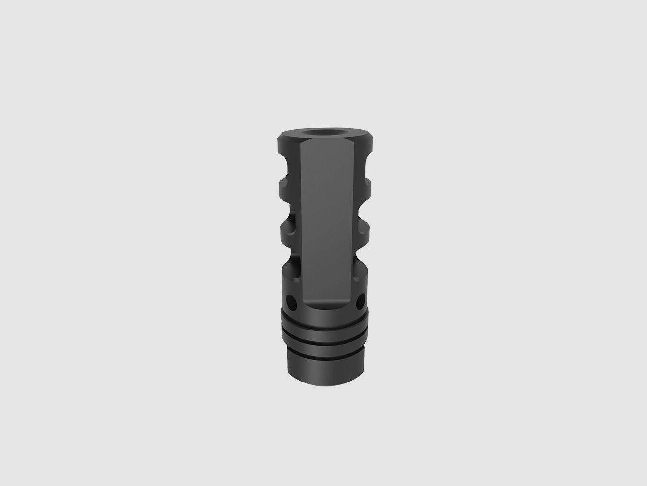 Compensatore Norec Schmeisser AR-15 .223 1/2-28 acciaio brunito
