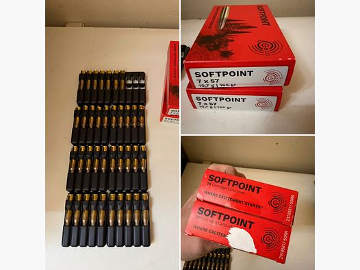 Munitions, 7x75 Geco Softpoint