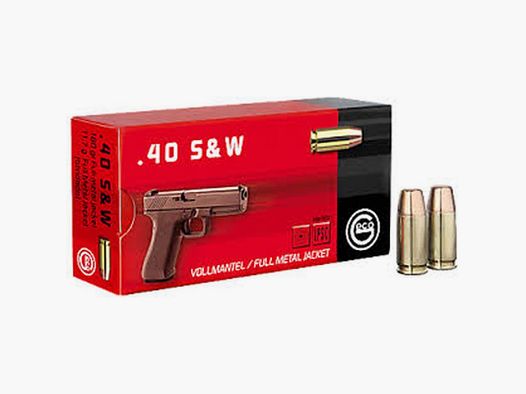 GECO PATRONEN 40SW GR 180 FMJ
