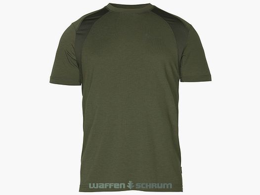 Pinewood T-Shirt AirVent Finnveden Moss Green