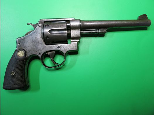 SMITH&WESSON Revolver Modell 44, M1915, .455Webley WKI US Army + UK, Modell 1 -Triplelock #73