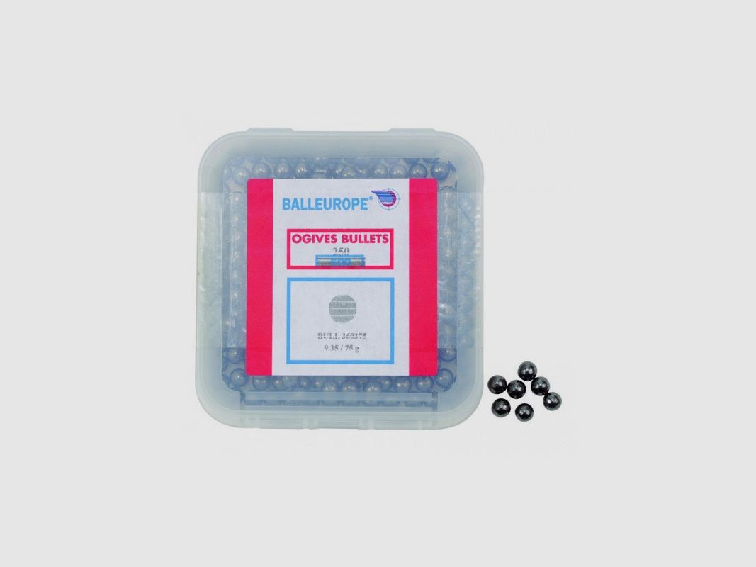 BOX MIT 250 DIABOLOS BALLEUROPE FÜR SCHWARZPULVER KAL. 44