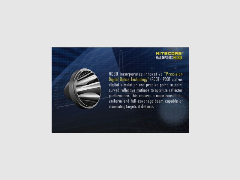 Nitecore HC30 Lampada frontale 1000 lumen, immagine 14 di 29