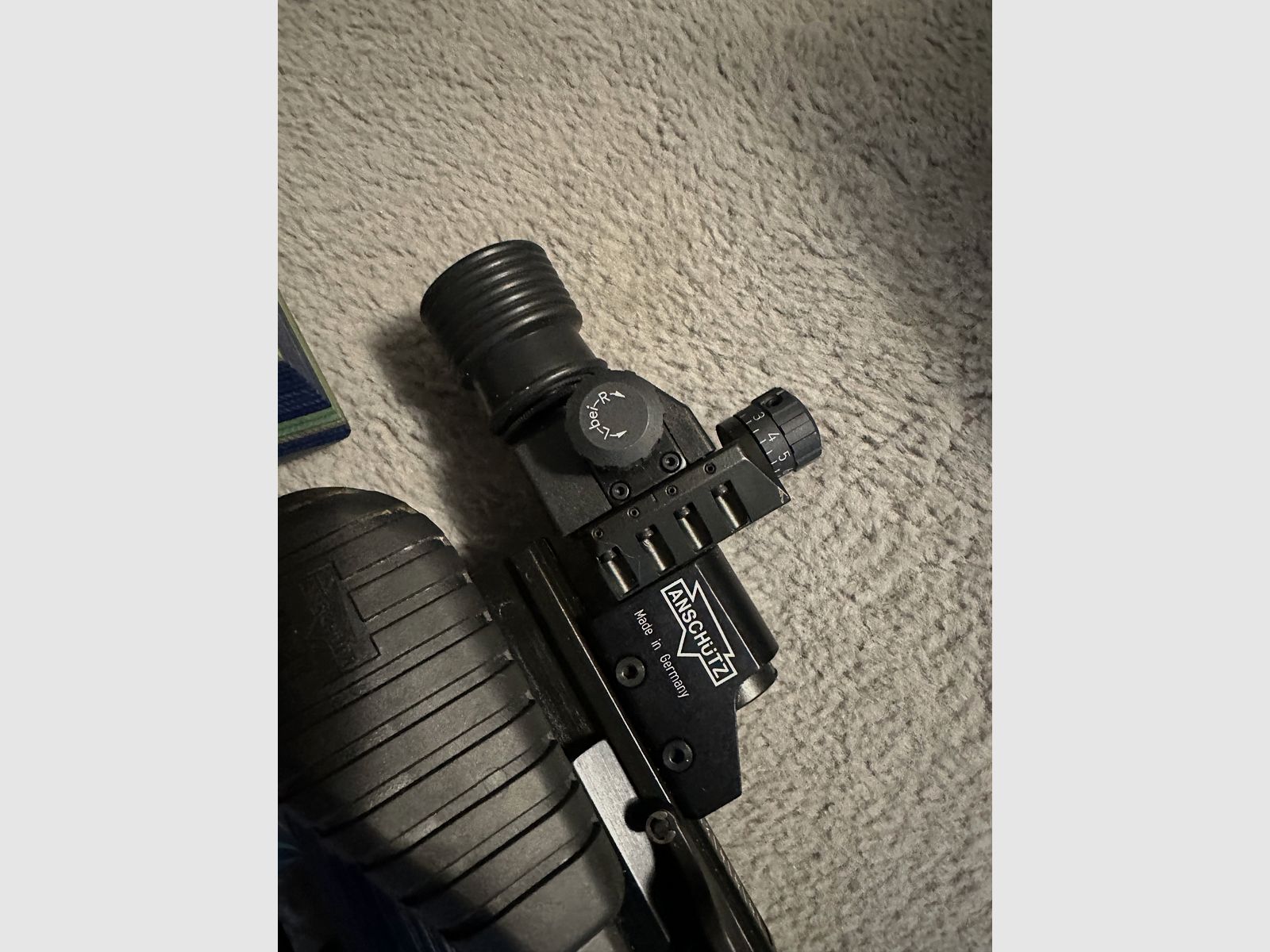 Anschütz Super Air 2002 Luftgewehr Seitenspanner 4,5mm