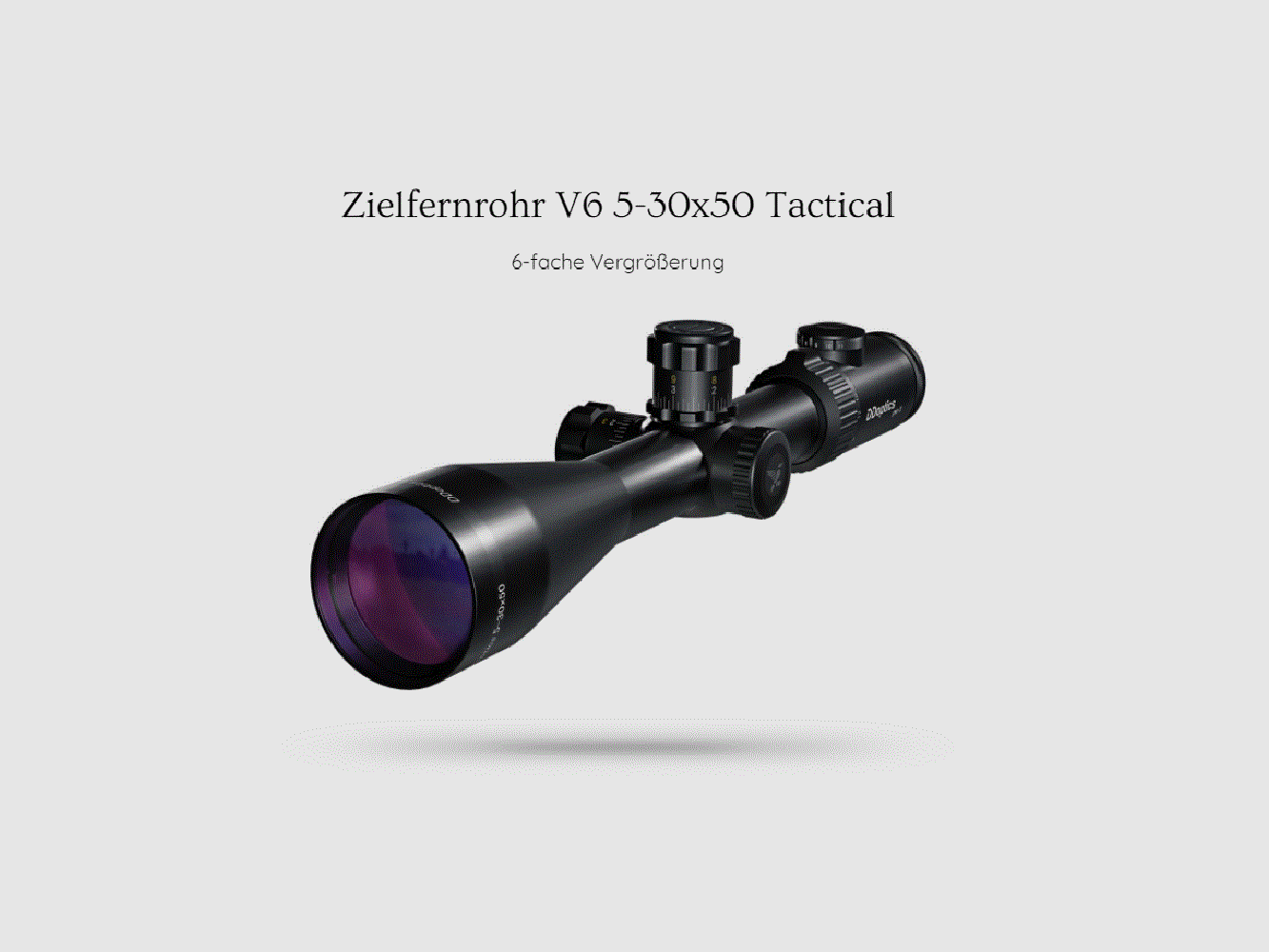 DDOptics Nighteagle 5-30×50 Tactical – Mildot – Gen. III – MOA