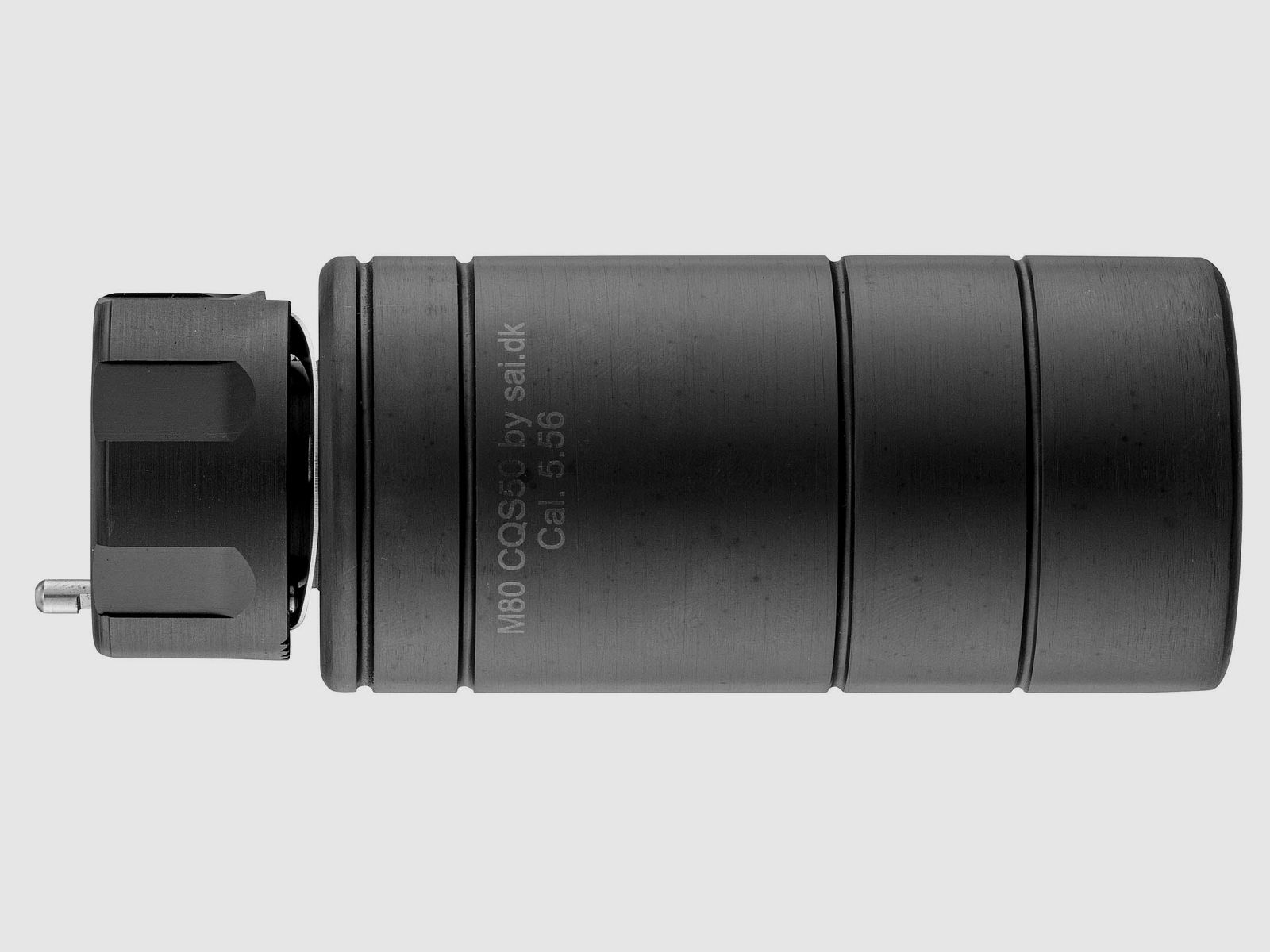 SCHALLDÄMPFER SAI M80CQS50 KAL. 5.56 MIT QD-BEFESTIGUNG FÜR FLAMMENSCHUTZ A2, Bild 3 von 4