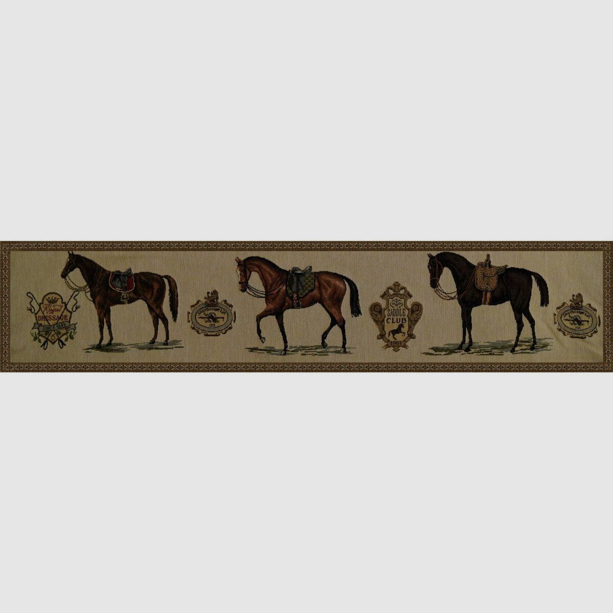 Lovergreen bags and door mats and door mats motif draft stoppers saddled horses