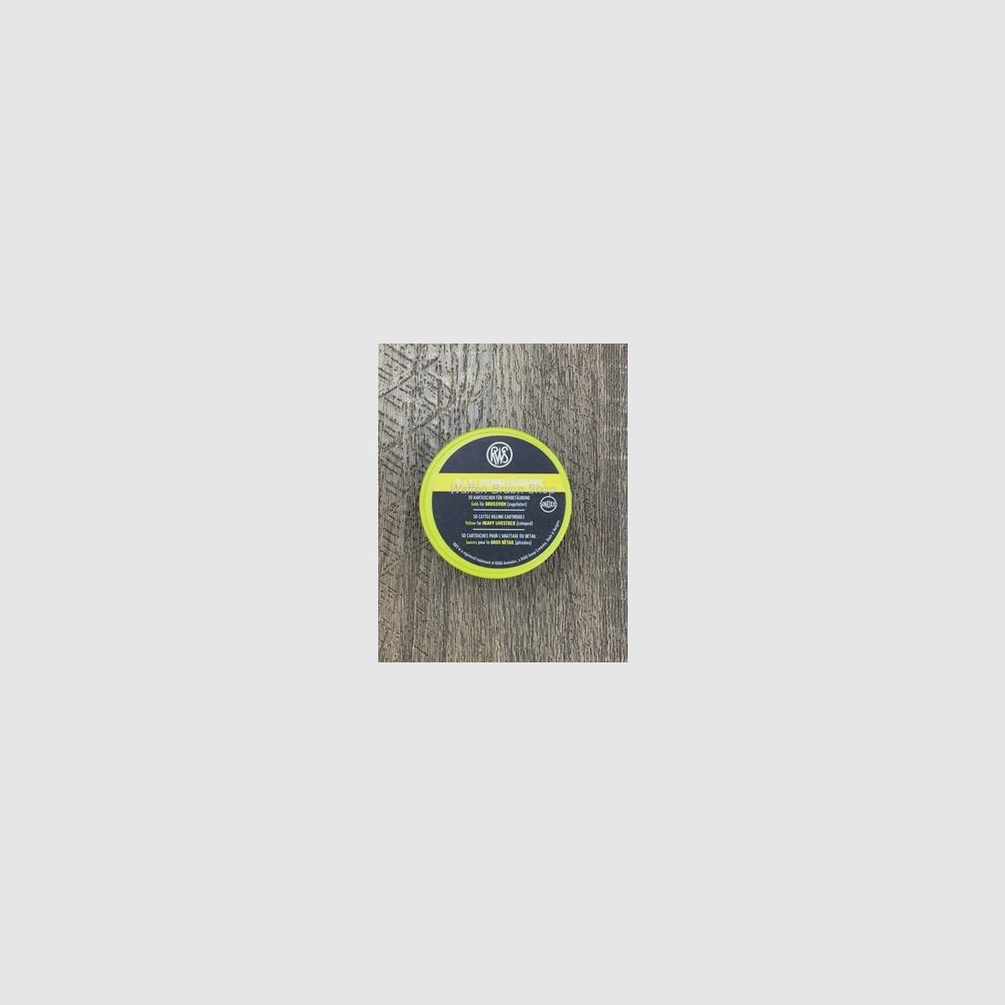 RWS proiettili per stordimento bestiame 9mm GIALLO DN