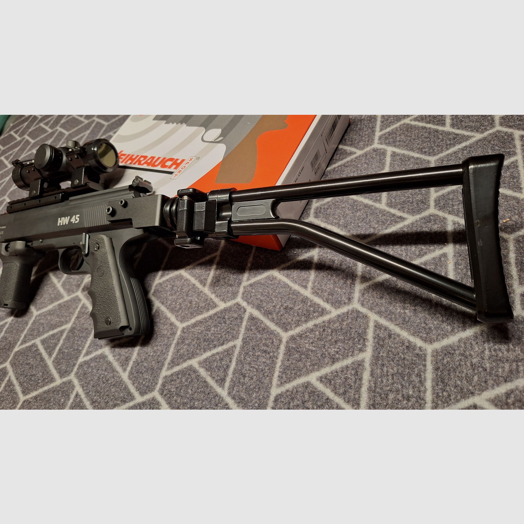 Weihrauch HW 45 Taktischer Pistolenkarabiner!