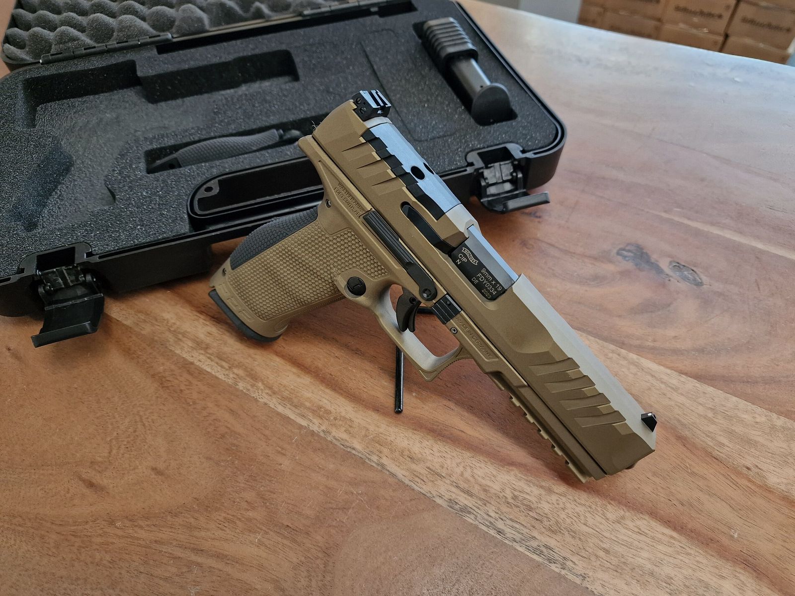 Walther – Pistole / PDP FS / 5 / OR / Burnt Bronze / 9mm, Bild 2 von 5